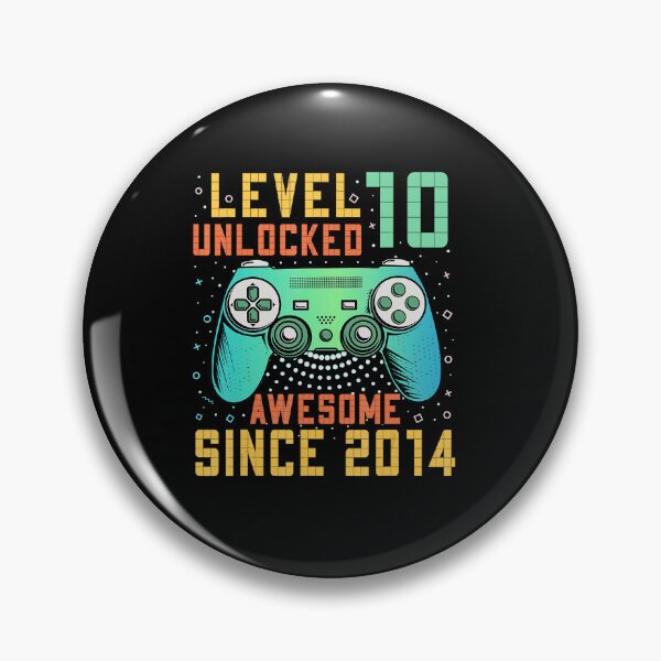 Item preview, Level 10 Unlocked Gamer Birthday  designed and sold by FGTV2021.