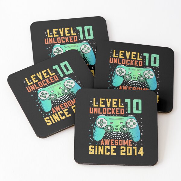 Item preview, Level 10 Unlocked Gamer Birthday  designed and sold by FGTV2021.