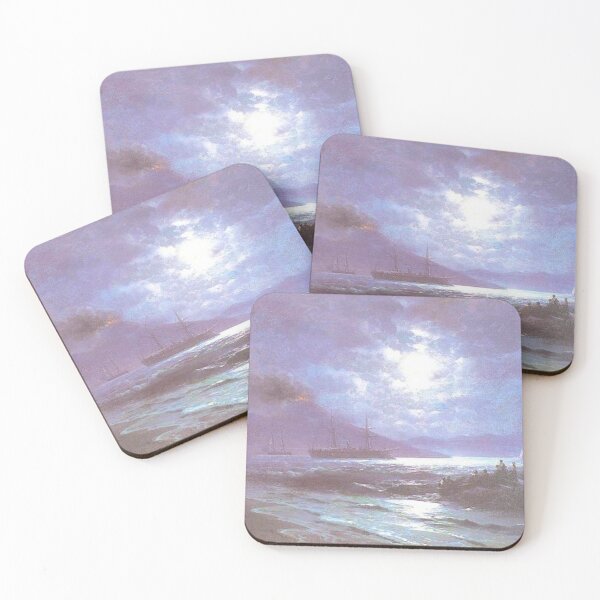 Item preview, The Bay of Naples by Moonlight designed and sold by SharonTheFirst.