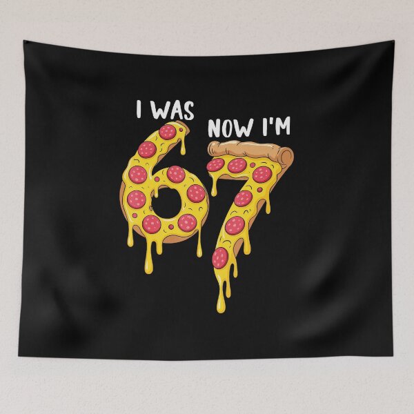 Item preview, I Was 6 Now I’m 7 Pizza Birthday Funny designed and sold by gladysenglish.
