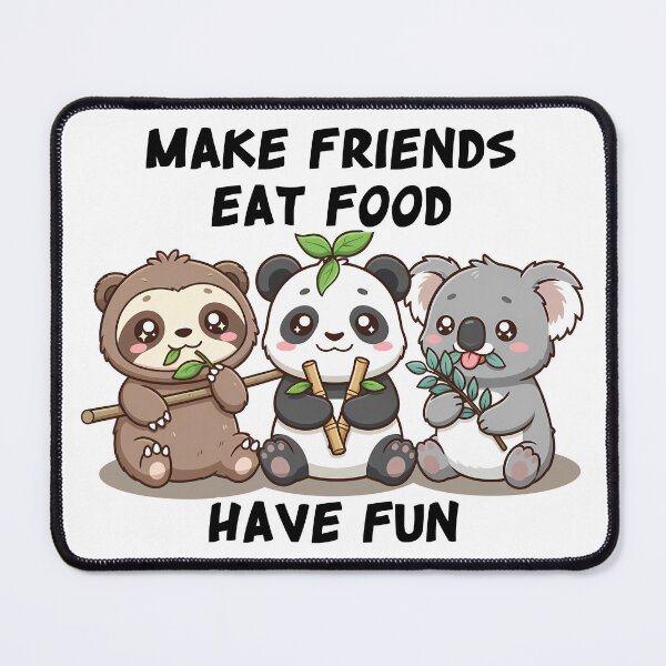 Item preview, Friends Food & Fun designed and sold by Kawaii-Overload.