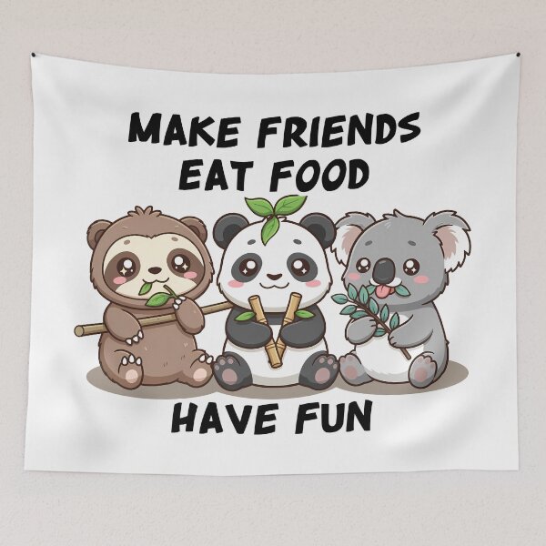 Item preview, Friends Food & Fun designed and sold by Kawaii-Overload.