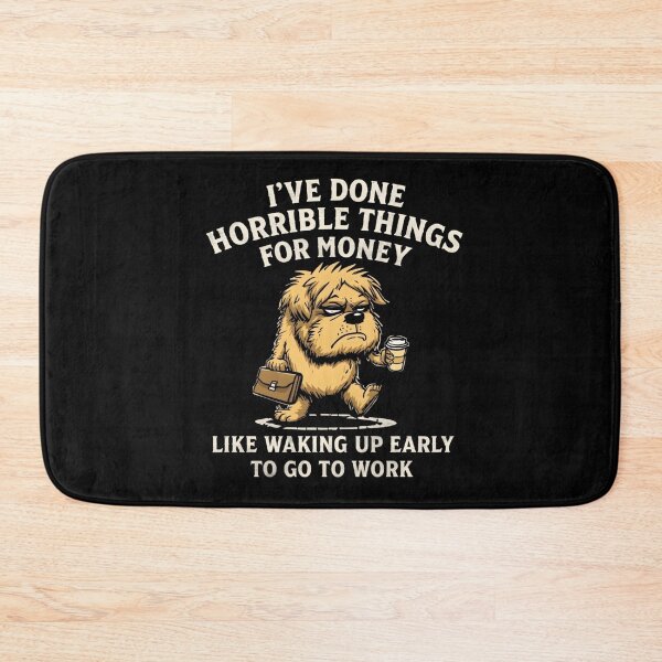 Item preview, I've Done Horrible Things For Money Funny Dog Work Humor Shirt designed and sold by LunaMagicStudio.