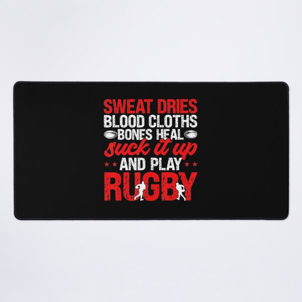 Item preview, Suck It Up and Play Rugby Funny Rugby Quote designed and sold by GabrieSketcham.