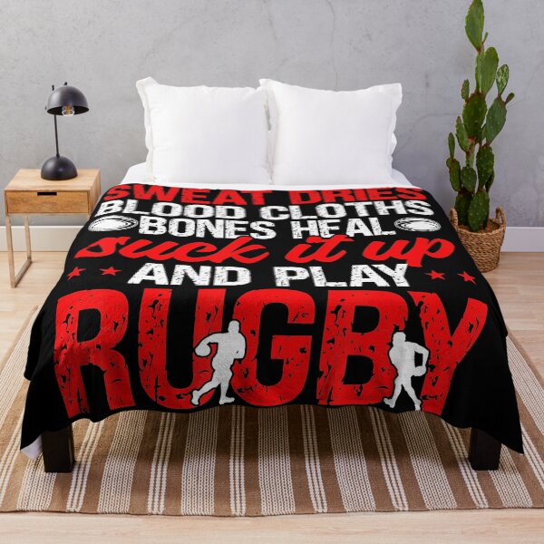 Item preview, Suck It Up and Play Rugby Funny Rugby Quote designed and sold by GabrieSketcham.