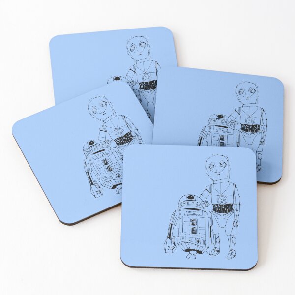 Item preview, c3p0 and r2d2 designed and sold by LMA.