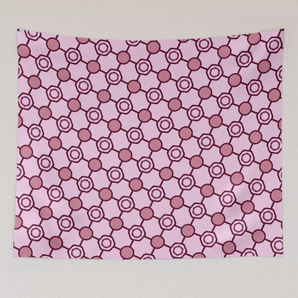 Item preview, Bold Hexagram Motif -Geometric Chequered Pattern  - Gifts For Couples designed and sold by RoyalStarsPatts.