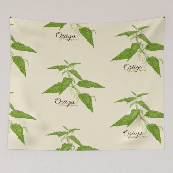 Item preview, Green nettle in bloom designed and sold by Emi Yañez.