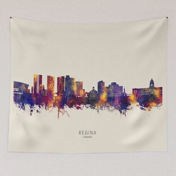 Item preview, Regina Canada Skyline designed and sold by ArtPrints.