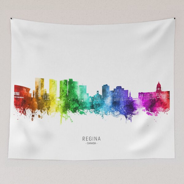 Item preview, Regina Canada Skyline designed and sold by ArtPrints.