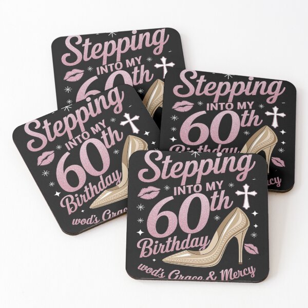 Item preview, Stepping Into My 60th Birthday With Gods Grace And Mercy designed and sold by fferomananul.