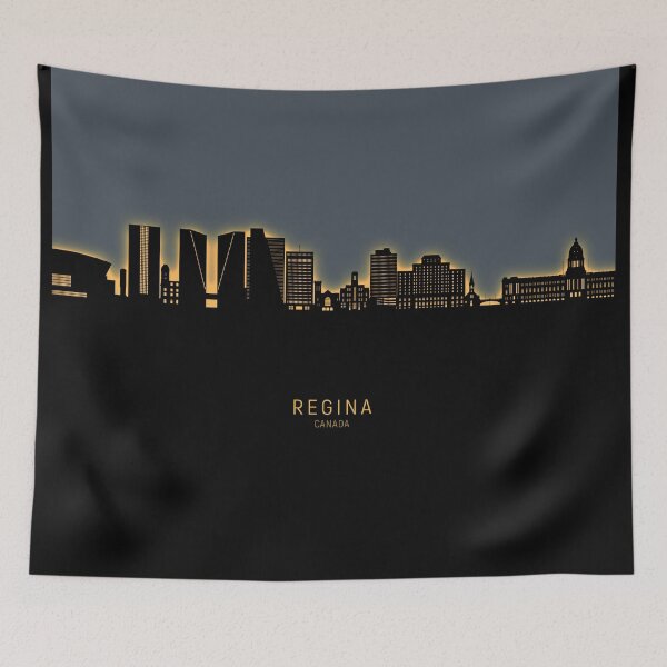 Item preview, Regina Canada Skyline designed and sold by ArtPrints.