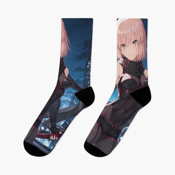 Item preview, Sakura Saber Okita Souji Fate Grand Order Night Katana Ninja Samurai Anime Girl Waifu designed and sold by PMartistStudio.