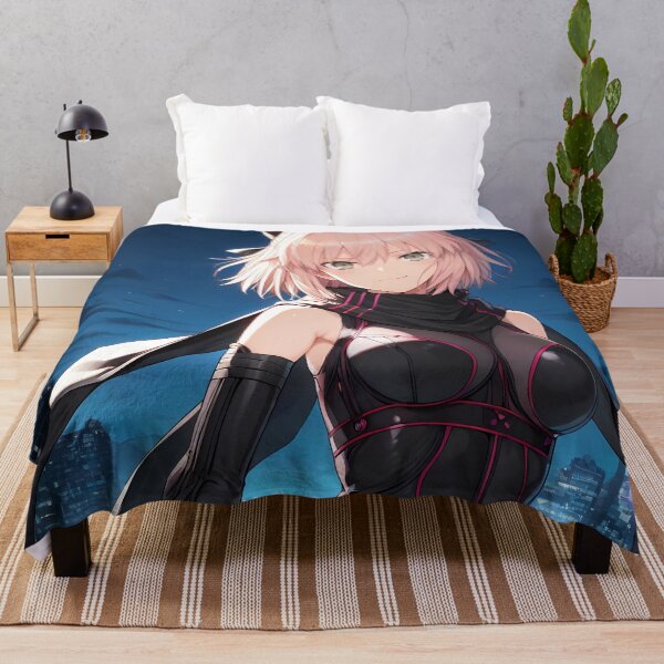 Item preview, Sakura Saber Okita Souji Fate Grand Order Night Katana Ninja Samurai Anime Girl Waifu designed and sold by PMartistStudio.