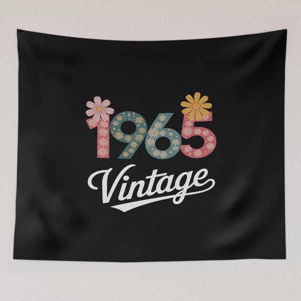 Item preview,  1965 Sixty Bday Gift Casual Birthday Apparel Flower  designed and sold by fferomananul.