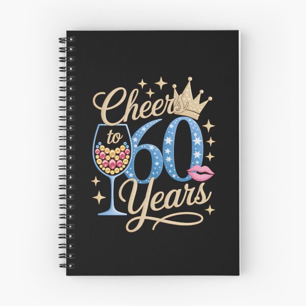 Item preview, Womens Cheers To 60 Years 60 Years Old Women 60 Birthday Cute designed and sold by fferomananul.