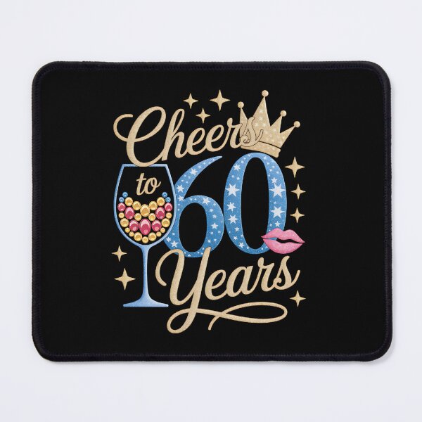 Item preview, Womens Cheers To 60 Years 60 Years Old Women 60 Birthday Cute designed and sold by fferomananul.