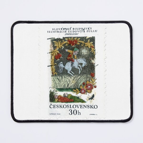 Item preview, Ceskoslovensko White Horse Vintage Postage Stamp designed and sold by red-amber65.