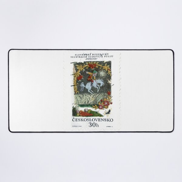 Item preview, Ceskoslovensko White Horse Vintage Postage Stamp designed and sold by red-amber65.