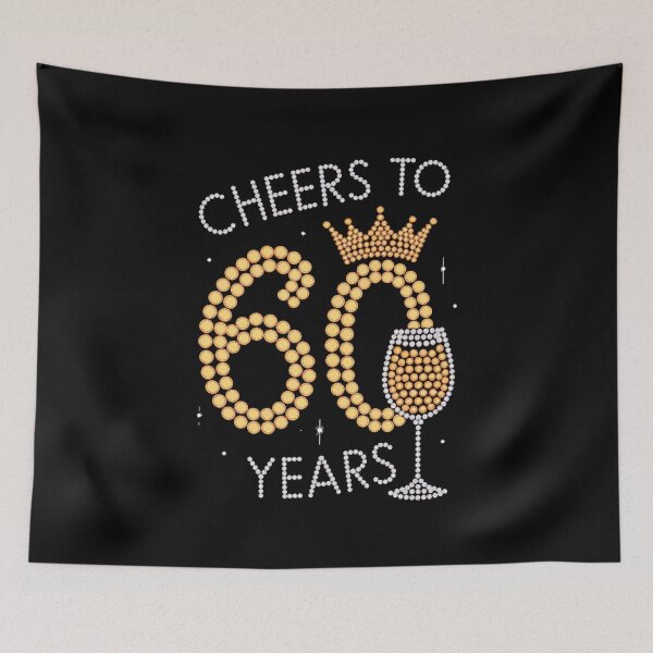Item preview, Womens Cheers to 60 Years 60th Queen's Birthday 60 Years Old designed and sold by fferomananul.