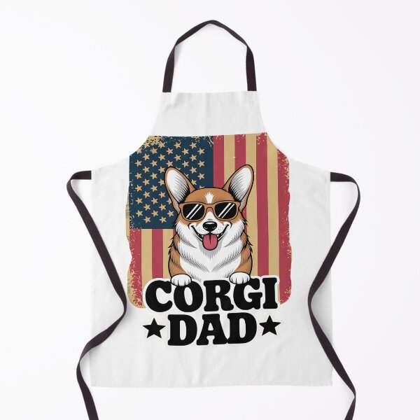 Item preview, USA Flag Corgi Dad Fathers Day designed and sold by fferomananul.