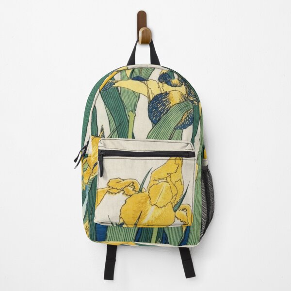 Item preview, Japanese Ukiyo-e Yellow Iris Bloom designed and sold by SakuraMarket26.