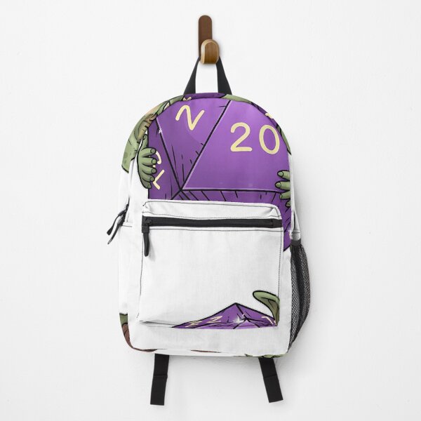 Item preview, Sleepy Goblin Hugging Purple Twenty Sided Die designed and sold by pumsquare.
