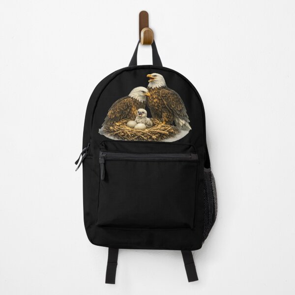 Item preview, Majestic Eagle Family – Realistic Wildlife Illustration designed and sold by KI-Kunstwerk.