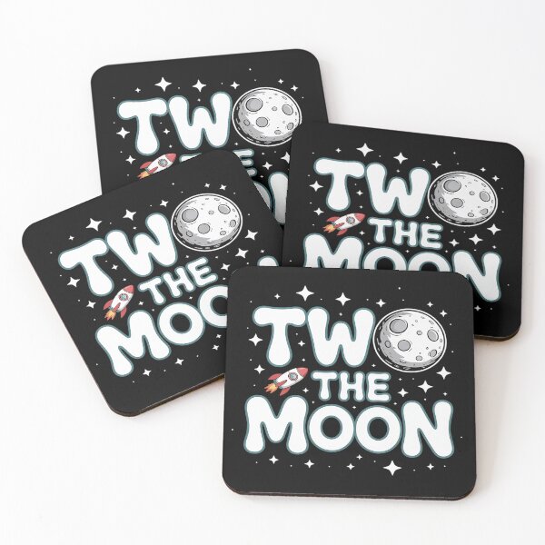 Item preview, Two The Moon Toddler 2nd Birthday Gift for 2 Year Old designed and sold by fferomananul.