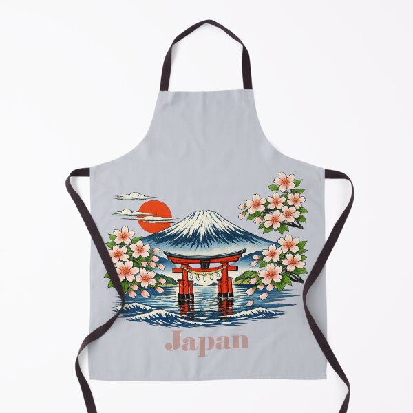 Item preview, Edoga-kuni: Mt. Fuji, Torii, and Cherry Blossoms designed and sold by SakuraMarket26.