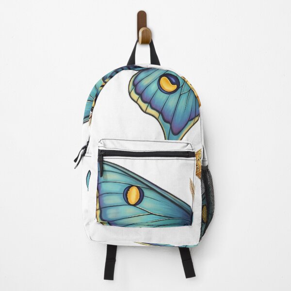 Item preview, Blue Moon Moth Dangling Golden D Charm designed and sold by pumsquare.