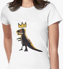 basquiat Women's Fitted T-Shirt