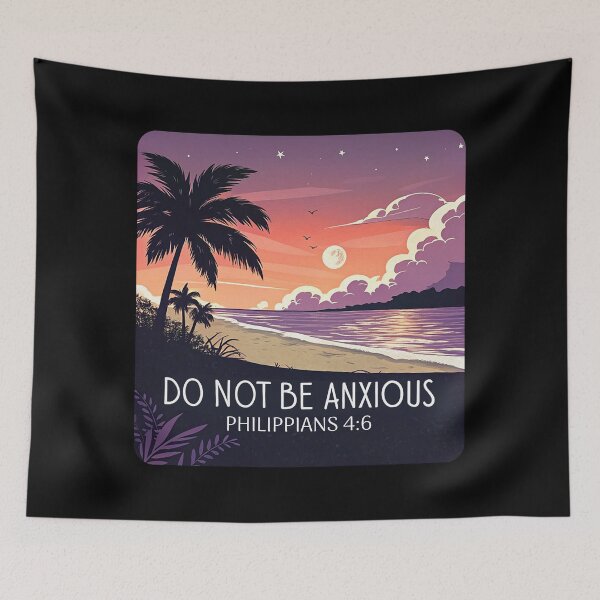 Item preview, Philippians 4:6 Do Not Be Anxious designed and sold by plushism.