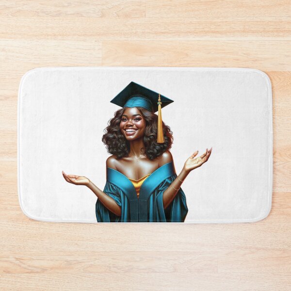 Item preview, Elegant Off-Shoulder Graduation Gown Art designed and sold by Lulunza.