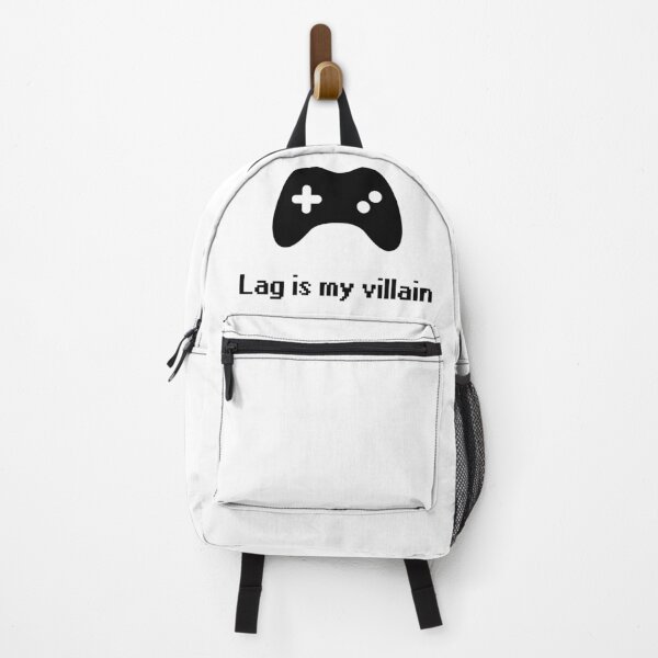 Item preview, Lag Is My Villain – Gamer humor design about lag in video games designed and sold by Setrof-Digital.