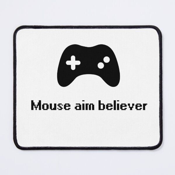 Item preview, Mouse Aim Believer – Gamer design for mouse precision enthusiasts designed and sold by Setrof-Digital.