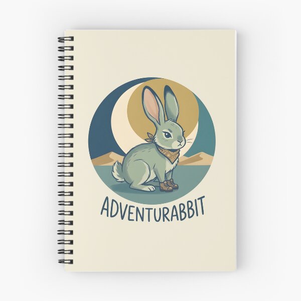 Item preview, Adventurabbit Cute Explorer Bunny designed and sold by dreephic22.