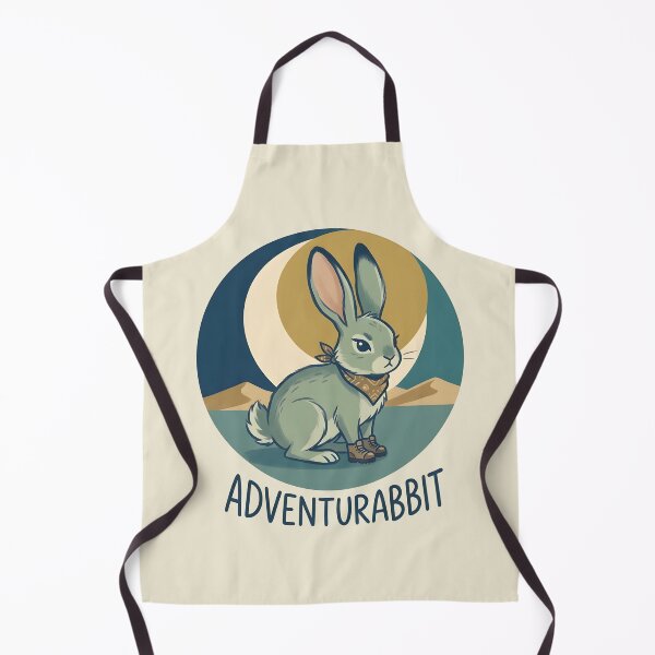 Item preview, Adventurabbit Cute Explorer Bunny designed and sold by dreephic22.