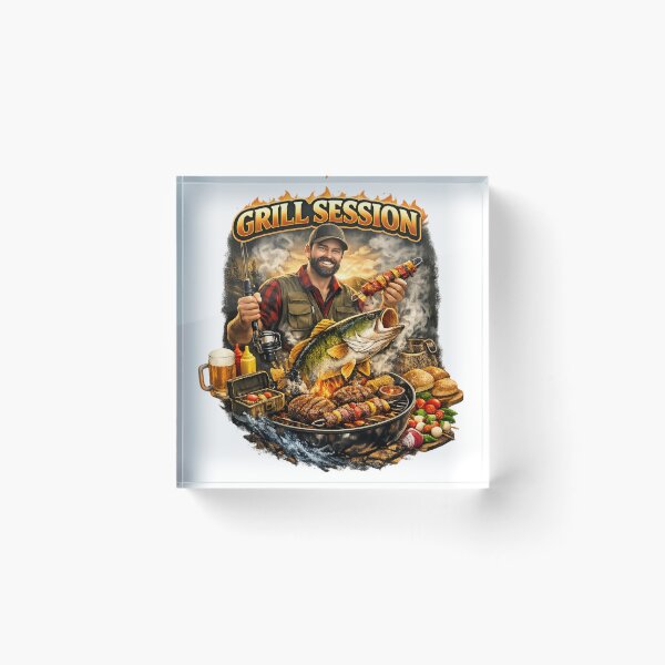 Item preview, Grill Session – The Ultimate Grill Master designed and sold by KI-Kunstwerk.