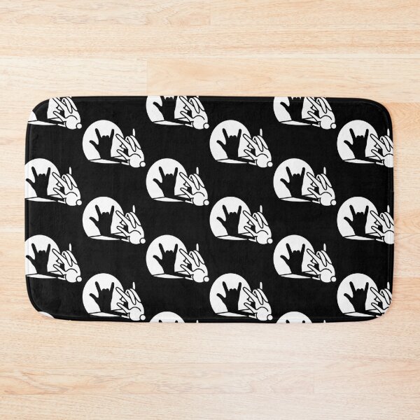 Item preview, Funny Rabbit Shadows Hand Cartoon Rock Music Metal designed and sold by BOYSMHS2000.