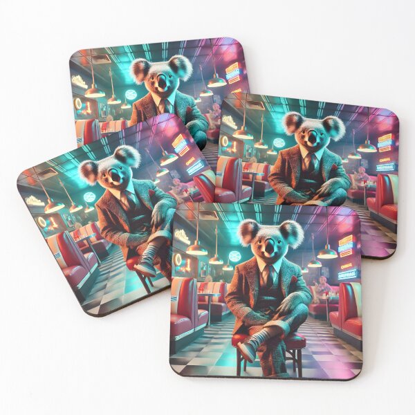 Item preview, Classic American Diner Neon Lights Retro Scene designed and sold by Koalangel.