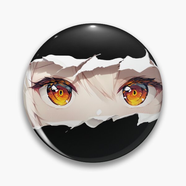 Artikelvorschau, Ayanami Azur Lane Amber Eyes Torn Paper Peek entworfen und verkauft von PMartistStudio.