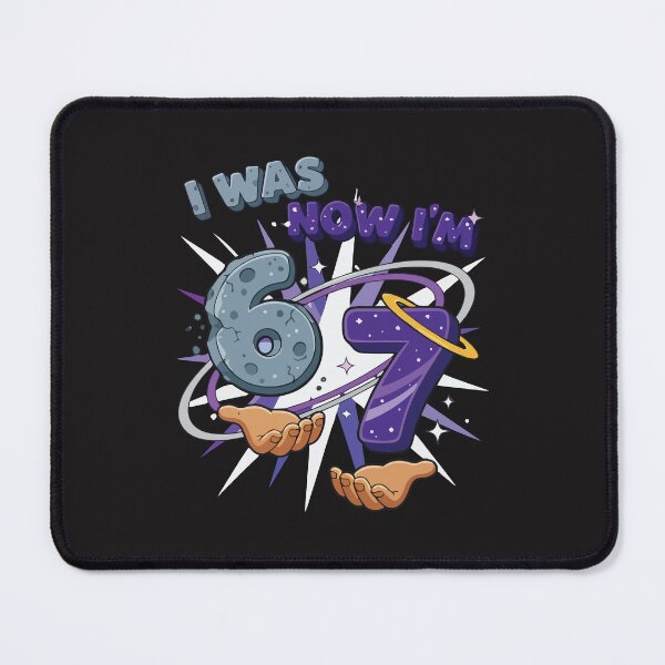 Item preview, I Was 6 Now I'm 7 Funny 7th Birthday Boy Kids Party Design designed and sold by kiralynstration.