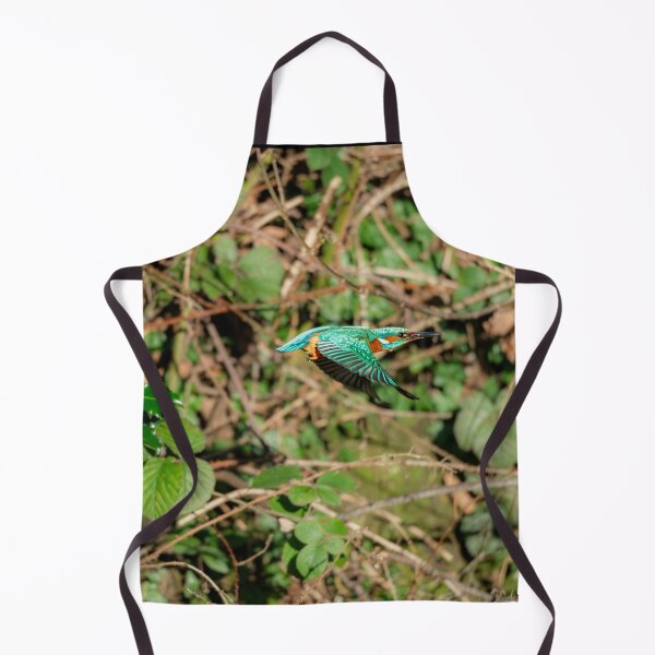 Item preview, Common kingfisher flying from perch designed and sold by Stephen Jarman.