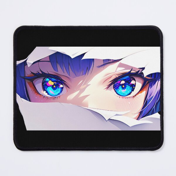 Item preview, Kaga Azur Lane Blue Eyes Torn Paper Peek designed and sold by PMartistStudio.