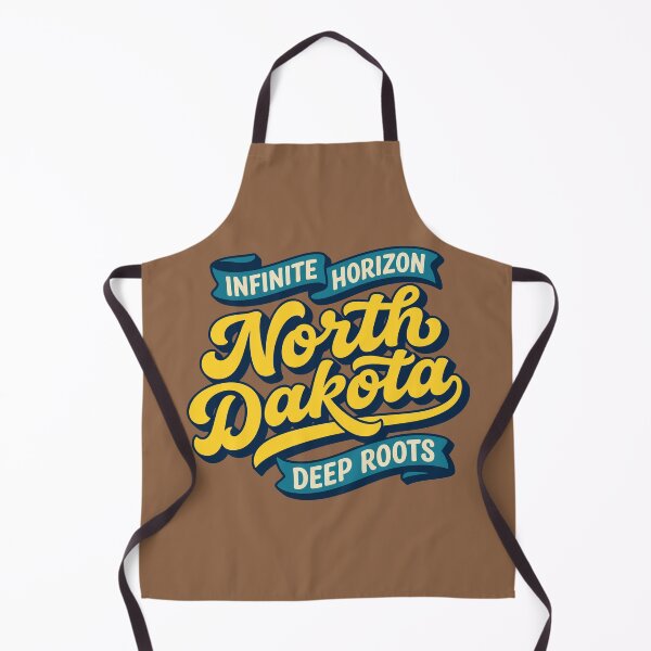 Item preview, North Dakota Retro 70s Script Sticker Infinite Horizon Vintage Americana Souvenir designed and sold by Cozy-Old-Pub.