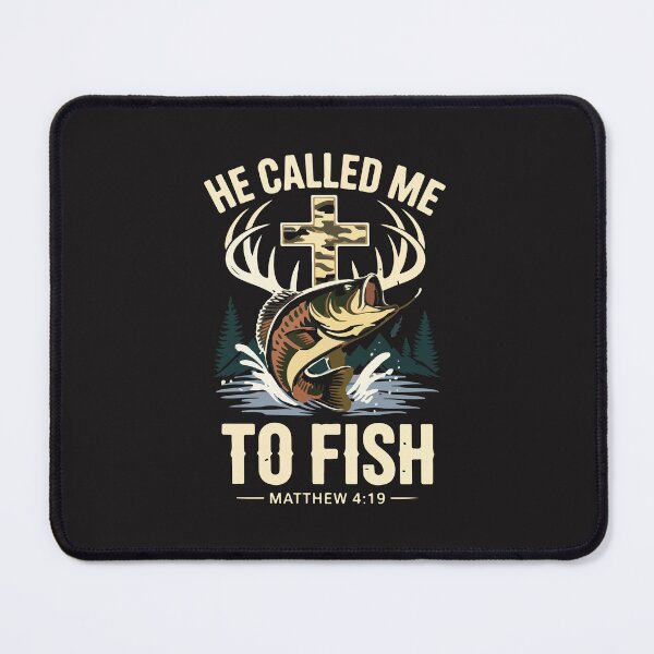 Item preview, He Called Me to Fish Christian Fishing Faith Fisherman Design designed and sold by kiralynstration.