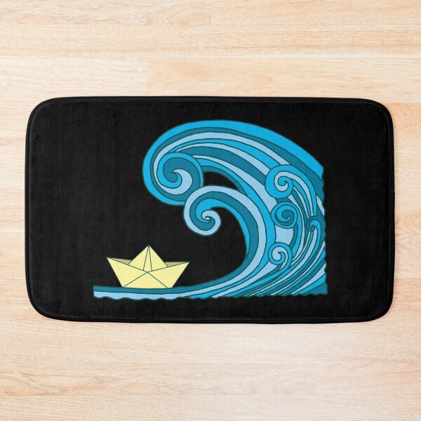 Item preview, A paper boat on the ocean designed and sold by Lagueny.