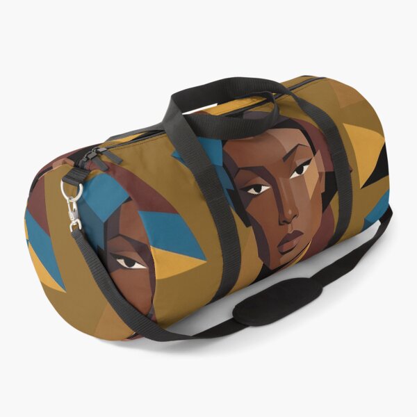 Item preview, Modern Cubist Woman Face – Abstract Geometric Portrait designed and sold by KiraChie.