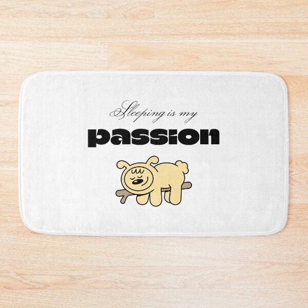 Item preview, sleeping is my passion designed and sold by GlimmerAura.